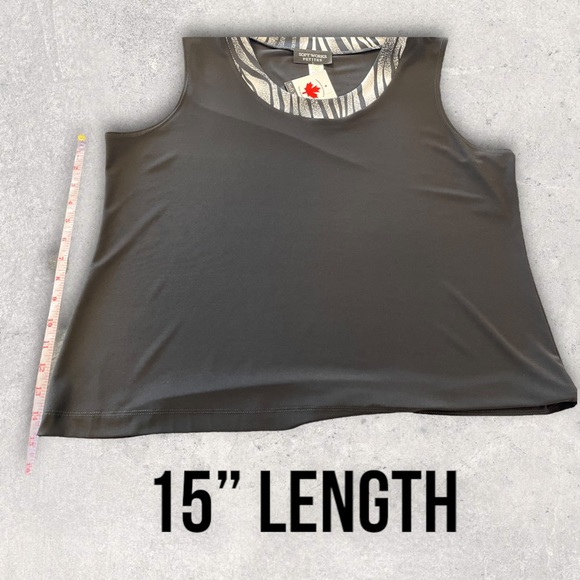 327 - NEW SOFT WORKS PETITES TOP - Picture 4 of 7